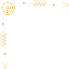 Geometric Tribal Corner-05