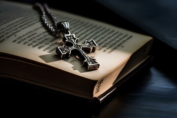 rosary and cross made by midjeorney