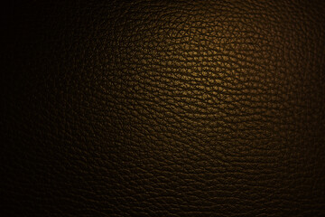 The background image is genuine leather.