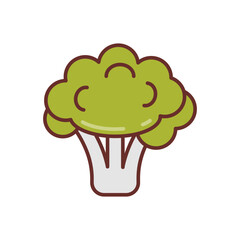 Cauliflower icon in vector. Illustration