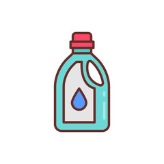 Detergent icon in vector. Illustration