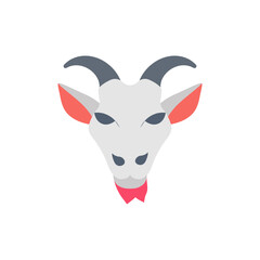 goat icon in vector. Illustration