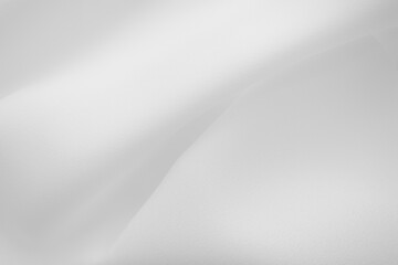 Abstract white wavy clothes background.