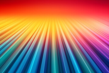 Obraz premium Ultra Wide Bright Striped Gradient background. generative ai
