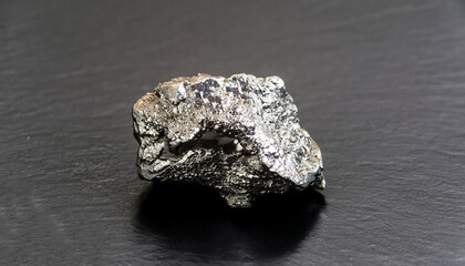 platinum nugget, noble metal, found free in nature in the form of nuggets, used in the production...