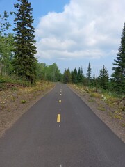 road in the forest