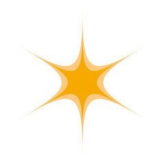 単体のオレンジ二色キラキラ（正面）_14