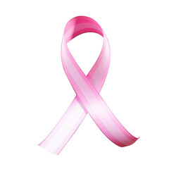 Watercolor Breast Cancer Awareness Month Pink Week October (AI Generated)