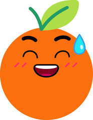 Grapefruit Face Sweat Guilty