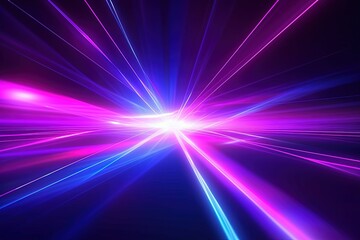 abstract futuristic background with pink blue glowing neon moving high speed wave lines and bokeh lights. Data transfer concept Fantastic wallpaper