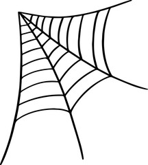 Obraz premium spider web illustration.