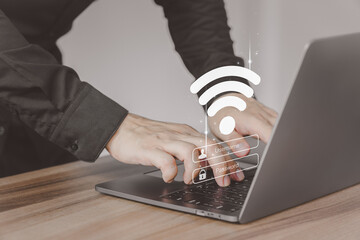 User use a computer laptop for a login password to wifi but wifi is not connected. Explore the...