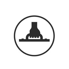 easy to carry icon vector element design template