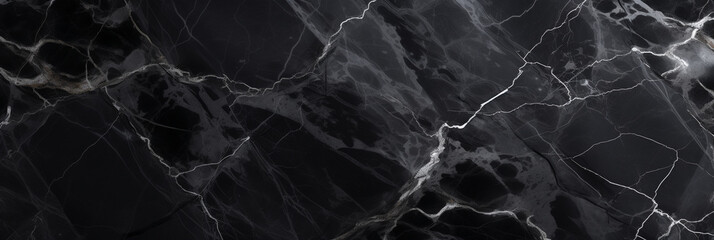 Black marble texture for background or tiles floor decorative design. Generative ai. - 631430267