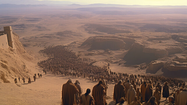 The &ldquo;exodus&rdquo; of the Israelites from Egypt