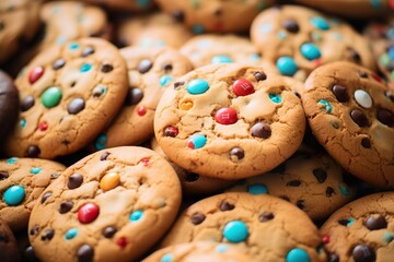 Fototapeta na wymiar Different view of cookies