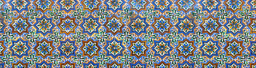 Azulejos in Casa de Pilatos / Seville (Andalusia) - Spain