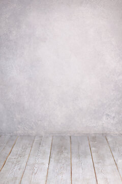 Vintage Gray Background Studio Portrait Backdrops Photo	
