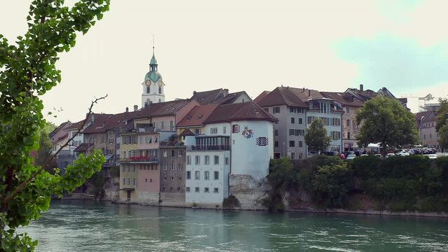 Stadtansicht von Olten in der Schweiz