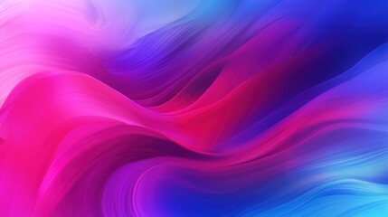 Fototapeta premium blue and pink waves abstract background 