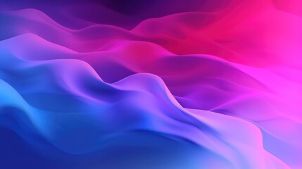 Fototapeta premium blue and pink waves abstract background 