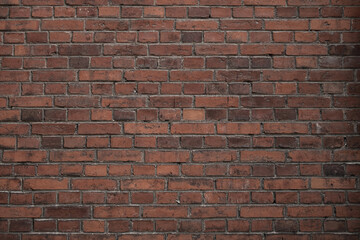 Brown brick wall texture. Old background