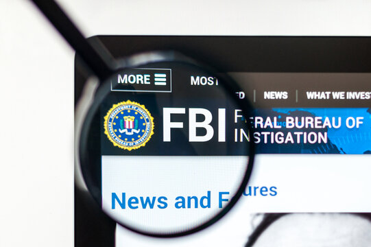 Fbi website homepage. It is the domestic intelligence and security service of the United States, and its principal federal law agency. FBI logo visible.