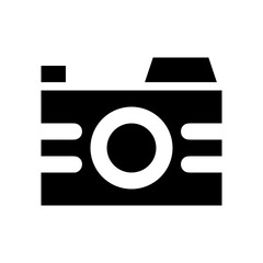 camera photography icon symbol image vector. Illustration of multimedia photographic lens grapich design image