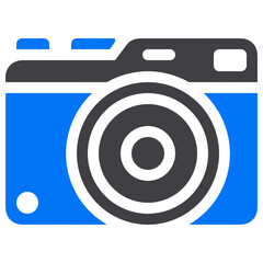 camera photography icon symbol image vector. Illustration of multimedia photographic lens grapich design image