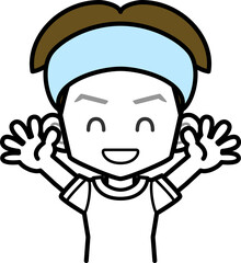 hb部屋着男性BU_fOL18