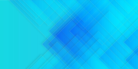 Modern business and technology abstract background,  empty striped blank blue abstract background vector illustration