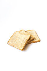 Rebanadas de pan integral - pan de molde (tostadas)