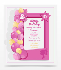 Pink doll box