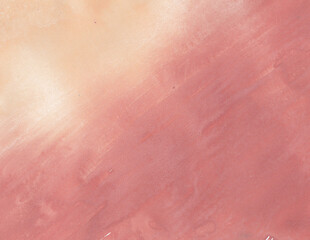 Beige to brown gradient watercolor texture background. Warm aquarelle backdrop design.