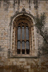 Window of a medieval church