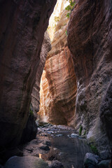 Avakas gorge in Cyprus