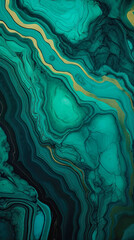 Abstract background with malachite texture.  For ceramics, wallpapers, backgrounds, covers, branding and other stylish projects. - obrazy, fototapety, plakaty