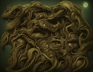 mystical biological horror lifeforms