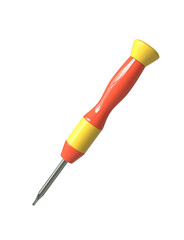 3d T6 Screw Driver rendering, electronics tool 