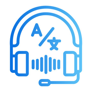 costomer care gradient icon