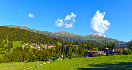 Gemeinde Lenzerheide, Region Albula im Schweizer Kanton Graub&uuml;nden
