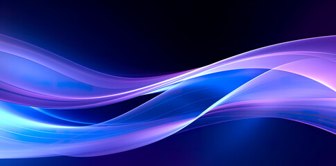 Purple And Blue Glowing Neon. Empty background scene. Futuristic Sci-Fi Modern Empty.