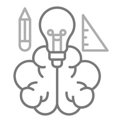 Obraz premium Brainstorming Icon