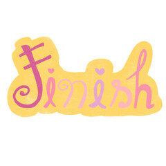 Cute front for digital note or decoration. It's hand writting on transparent backgound. High quality for printting.