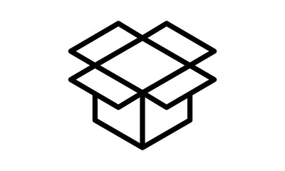 Box Logo Vector Simple And Minimalist