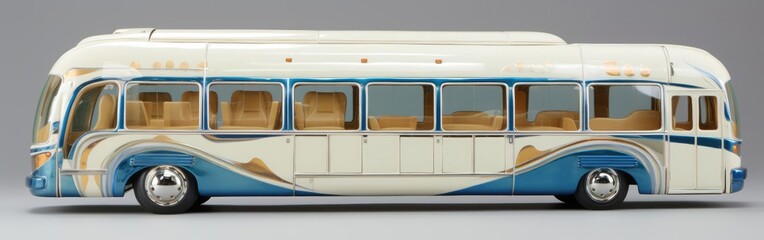 Futuristic passenger bus