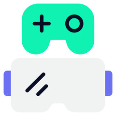Obraz premium VR Gaming Icon