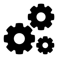 Engine Glyph Icon