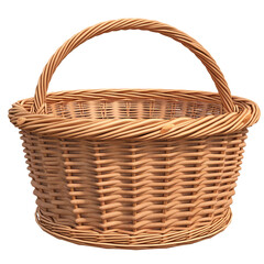 Obraz premium a Wicker hamper