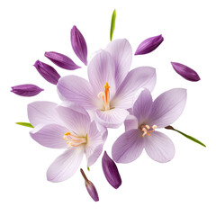 Saffron comes from the Crocus sativus flower.